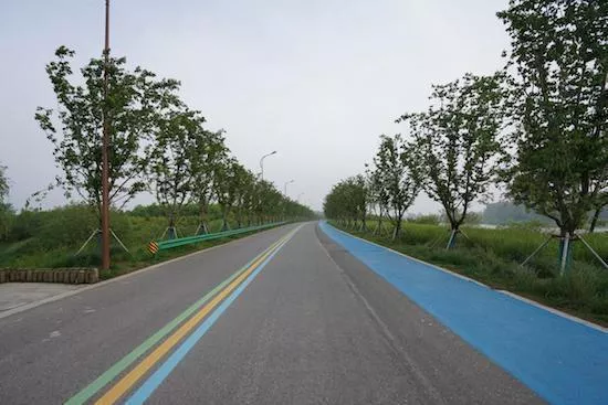揚州鳳凰島古運河生態跑步線路