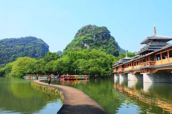 柳州龍潭公園游覽路線