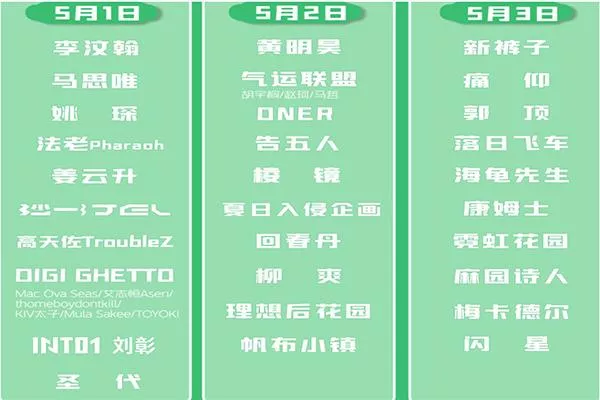 2022常州太湖灣音樂節門票多少錢及時間
