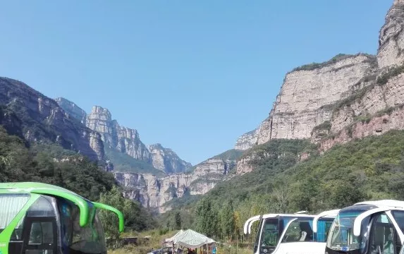林州魯班豁爬山路線 林州魯班豁爬山路線